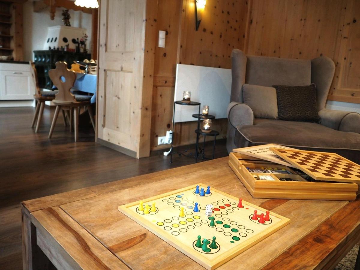 A Traumhafte Zirbenwohnung Prutz Exteriör bild